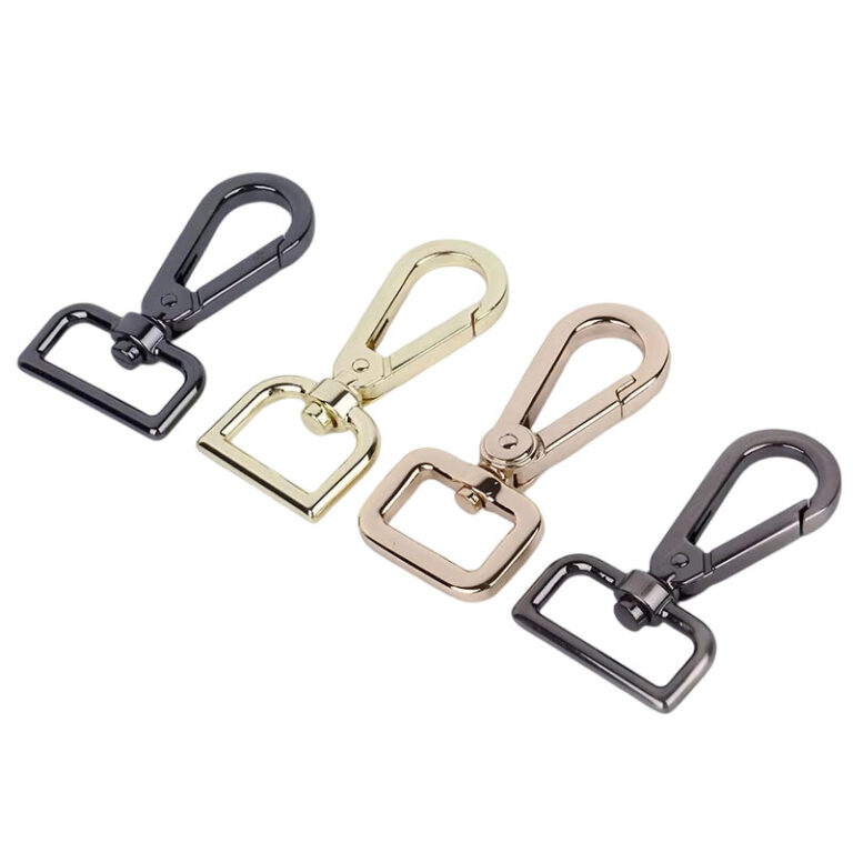 Elite Swivel Snap Bolt Hook by DG Buddy in 7 luxury finishes including Gunmetal, Gold, and Rainbow