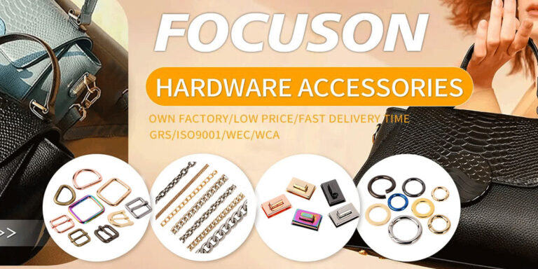Metal locks and chains used on luxury handbags, showing how hardware quality impacts overall design and durability