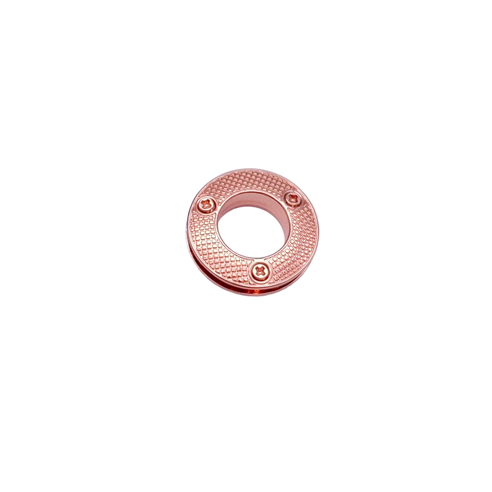 Rose gold Metal Screw Eyelets and premium hardware accessories for high-end fashion handbags