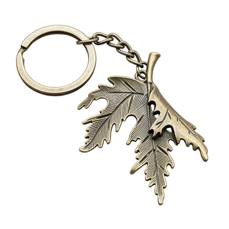 Antique brass wholesale metal keychain supplier offering OEM manufacturing services.