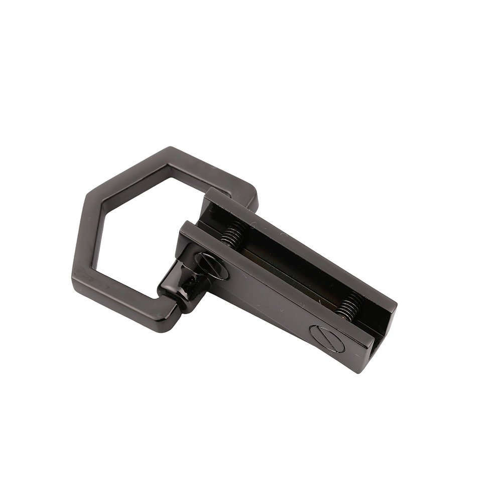 No sew purse strap connectors bulk with U-channel design and durable screw on strap loops.
