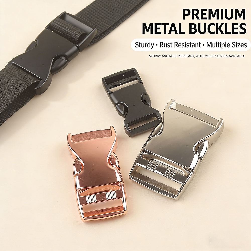Luxury brand bag hardware supplier providing premium finishes including matte black and gunmetal bag hardware