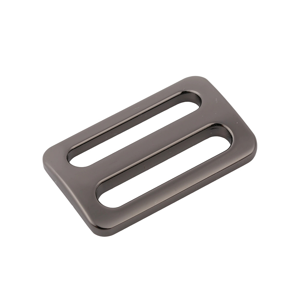 Matte black handbag strap buckle and durable metal bag accessories