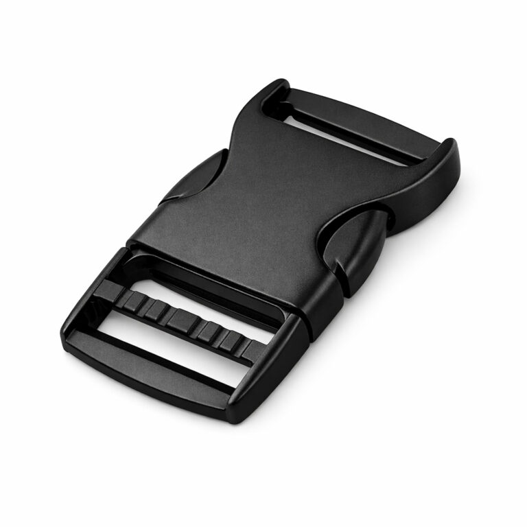 High strength metal side release buckle for backpacks and tactical webbing lines