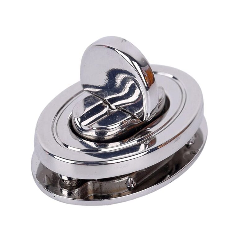 oval handbag turn lock twist lock clasp for purses metal bag closure hardware