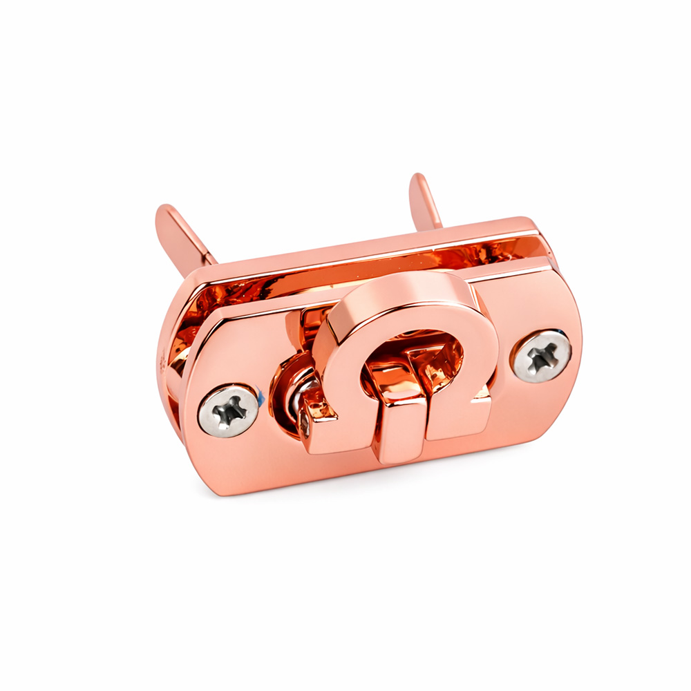 rose gold purse tuck lock replacement parts premium metal closures bag making supplies