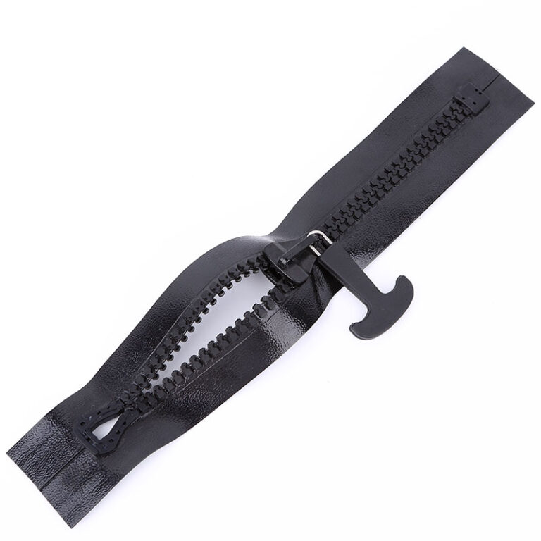 Custom waterproof zipper for outdoor gear and dry bags, featuring heavy duty design.