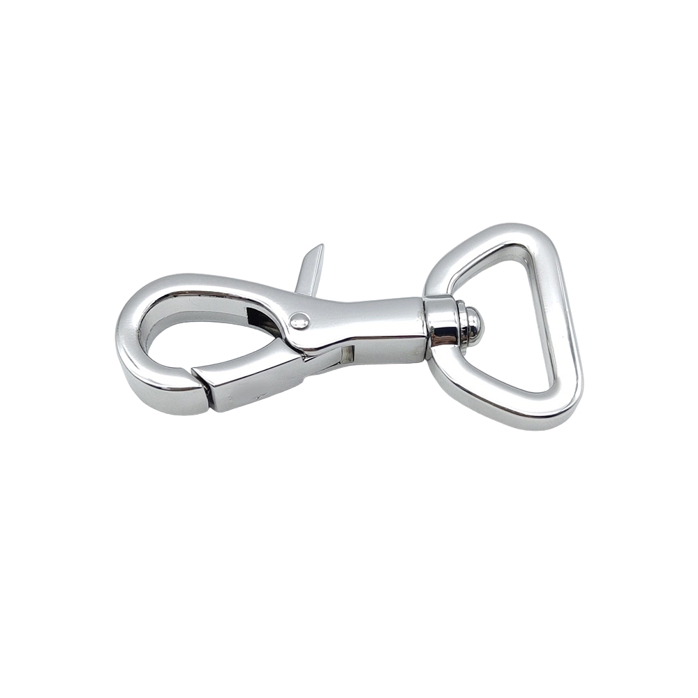 D-ring swivel hook and bag hardware accessories with zinc alloy material