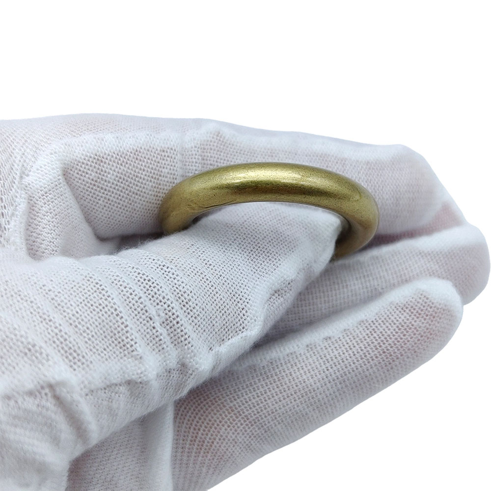 heavy duty bag hardware ring with copper alloy ring structure
