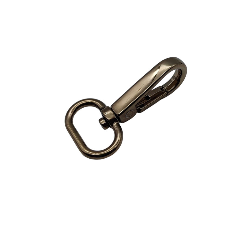DG Buddy swivel metal snap hook with a premium coffee finish for purse hardware accessories.