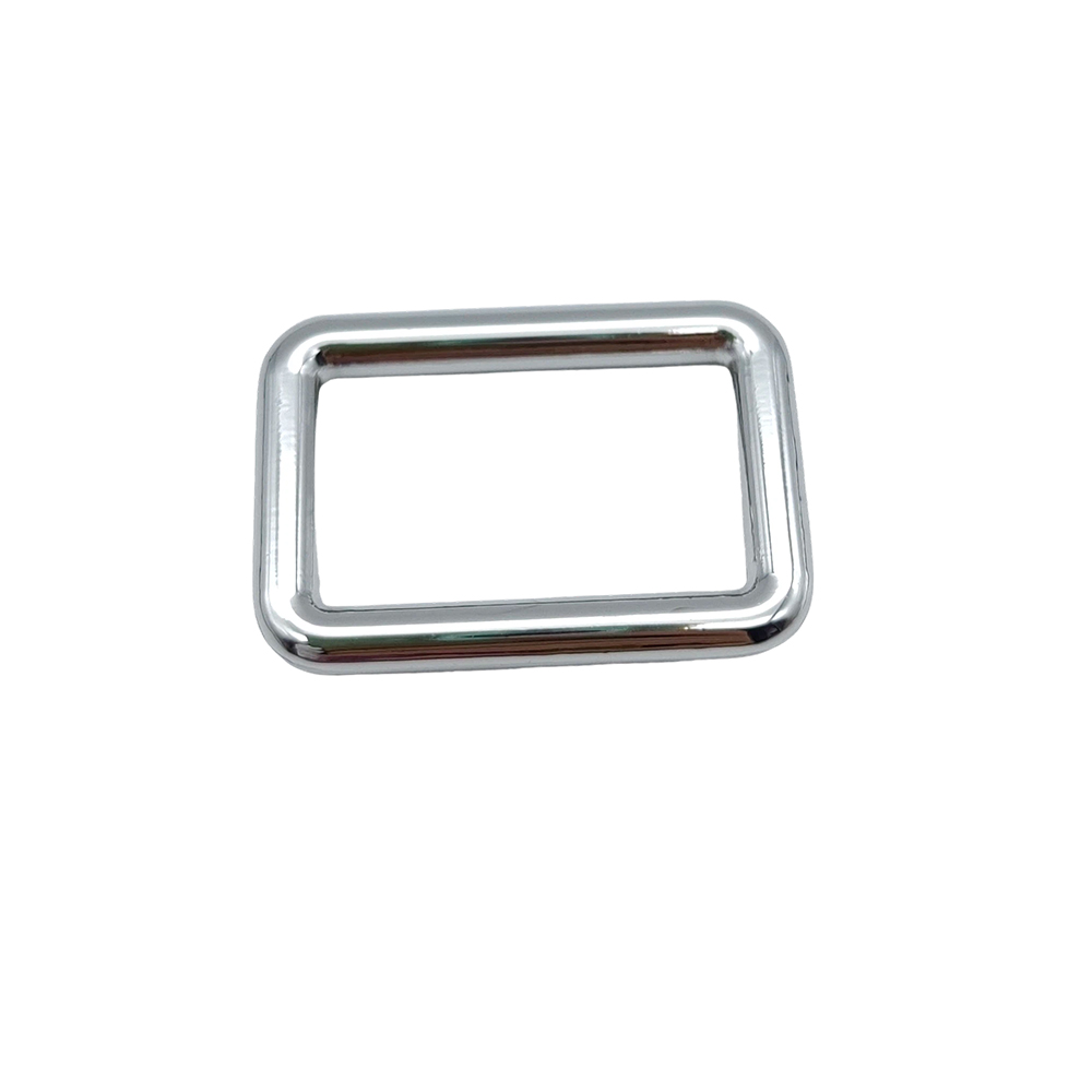 Die casting metal ring for luxury handbag strap connector