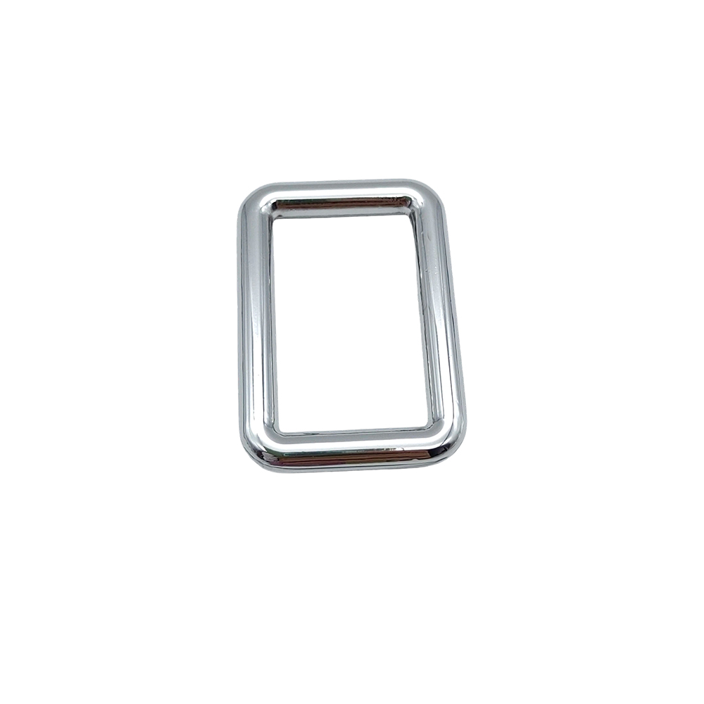 OEM handbag accessories custom rectangular bag hardware top view