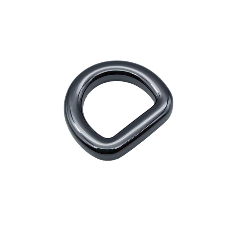 Gunmetal D ring for handbags DG-RG016 in zinc alloy