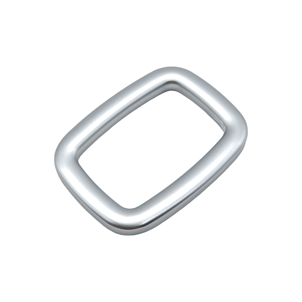 25mm zinc alloy square ring for handbag straps and leather goods