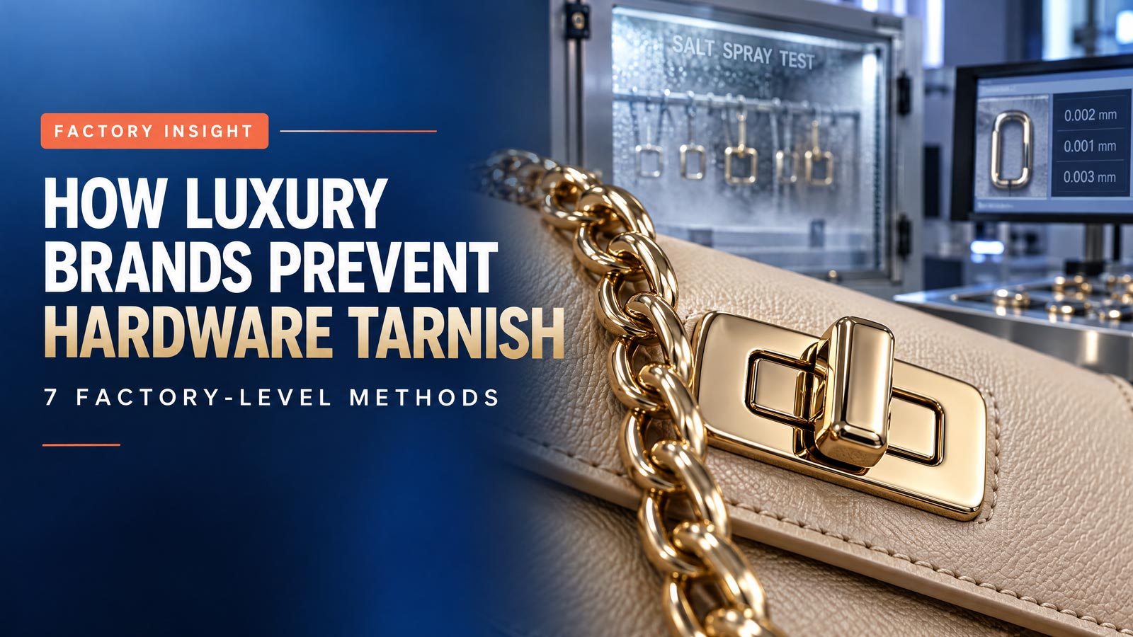 How Luxury Brands Prevent Hardware Tarnish