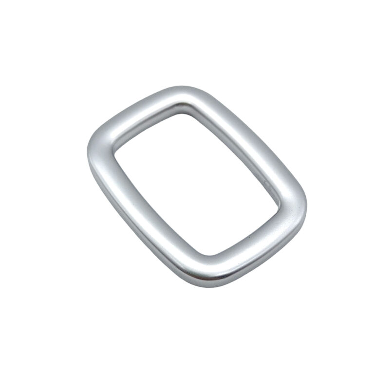 25mm zinc alloy square ring for handbag straps and leather goods